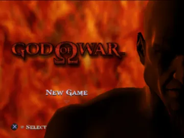 God of War screen shot title